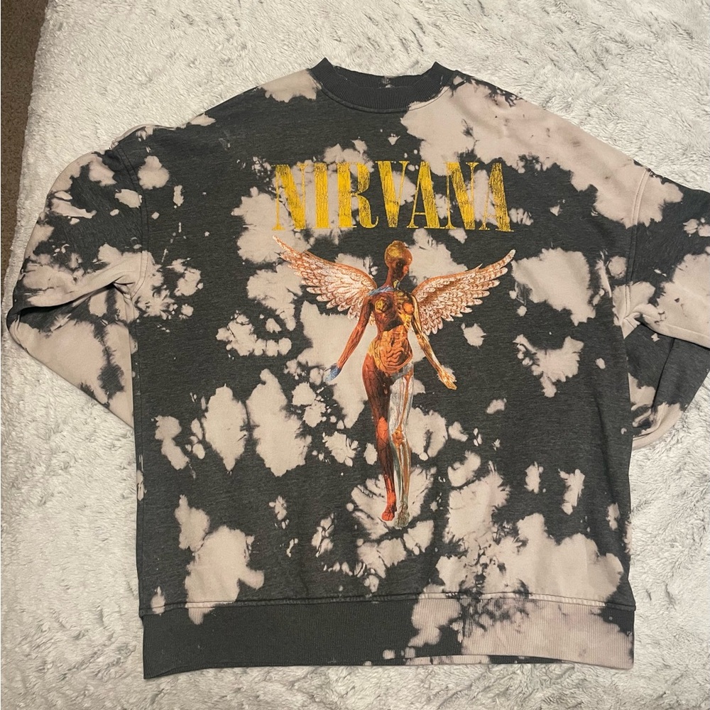 Nirvana Tie-Dye Sweatshirt